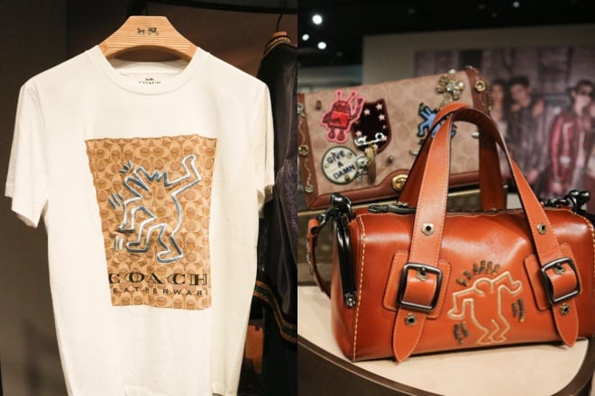 COACH」2018年春夏はキース・ヘリングのグラフィックでシグネチャーを