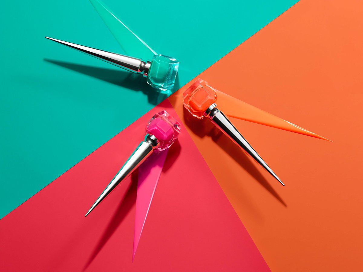 Christian Louboutin ルブタン　ネイルカラー クリスチャン ルブタン」ブランド初となるネオンカラーのマニキュア発売