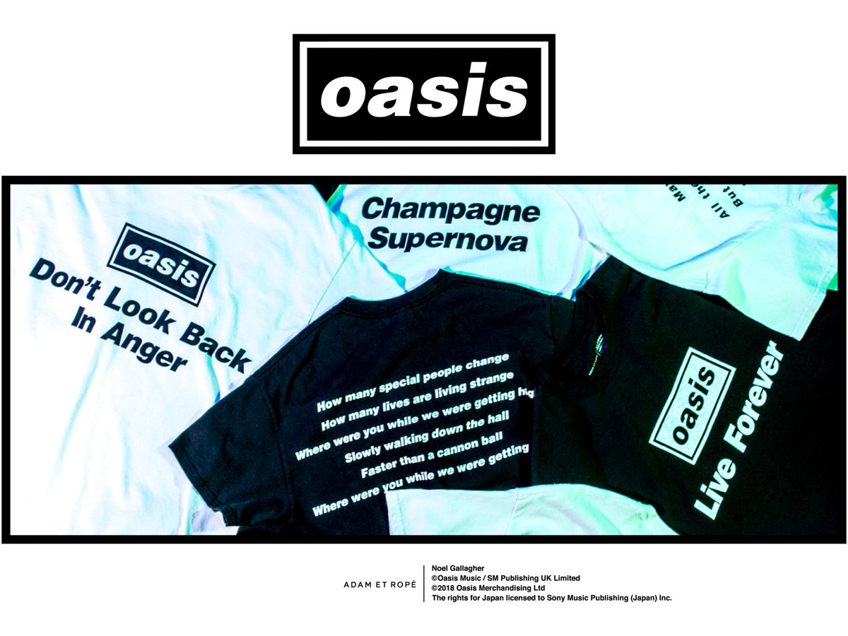 oasis アダムエロペ Don't Look Back In Anger XL oasis アダムエロペ Don't Look Back In Anger XL - メルカリ