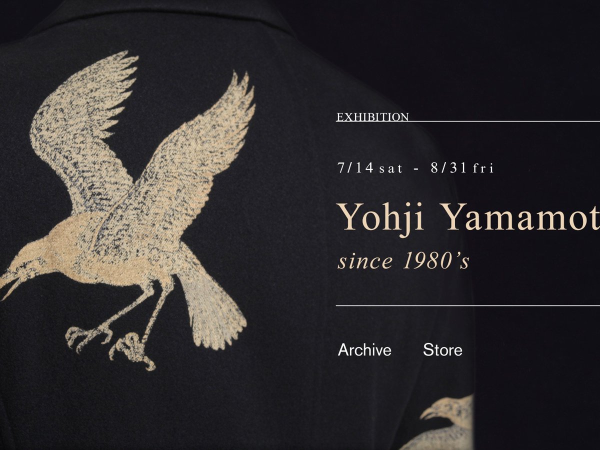 レア　Yohji Yamamoto 90sのアーカイブビンテージポスター全7種類 レア Yohji Yamamoto 90sのアーカイブビンテージポスター全7種類