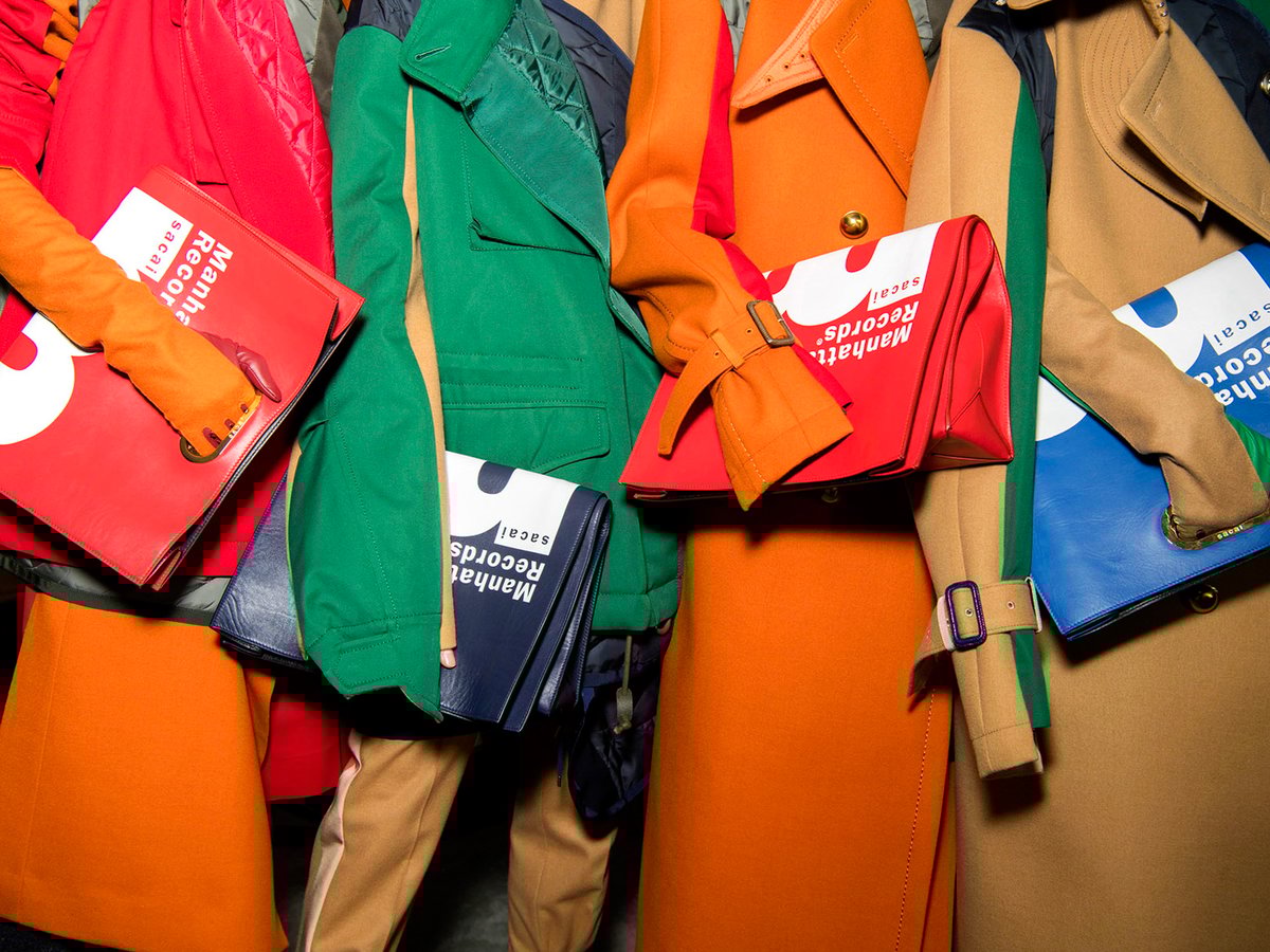 e09【美品】サカイマンハッタンManhattan Recordsレザーハンド. サカイ Sacai × マンハッタンレコード MANHATTAN RECORDS レザー