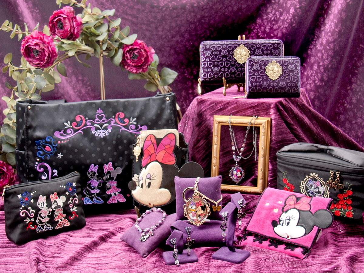 東京ディズニーリゾート×ANNA SUI 東京ディズニーランド トートバッグ-