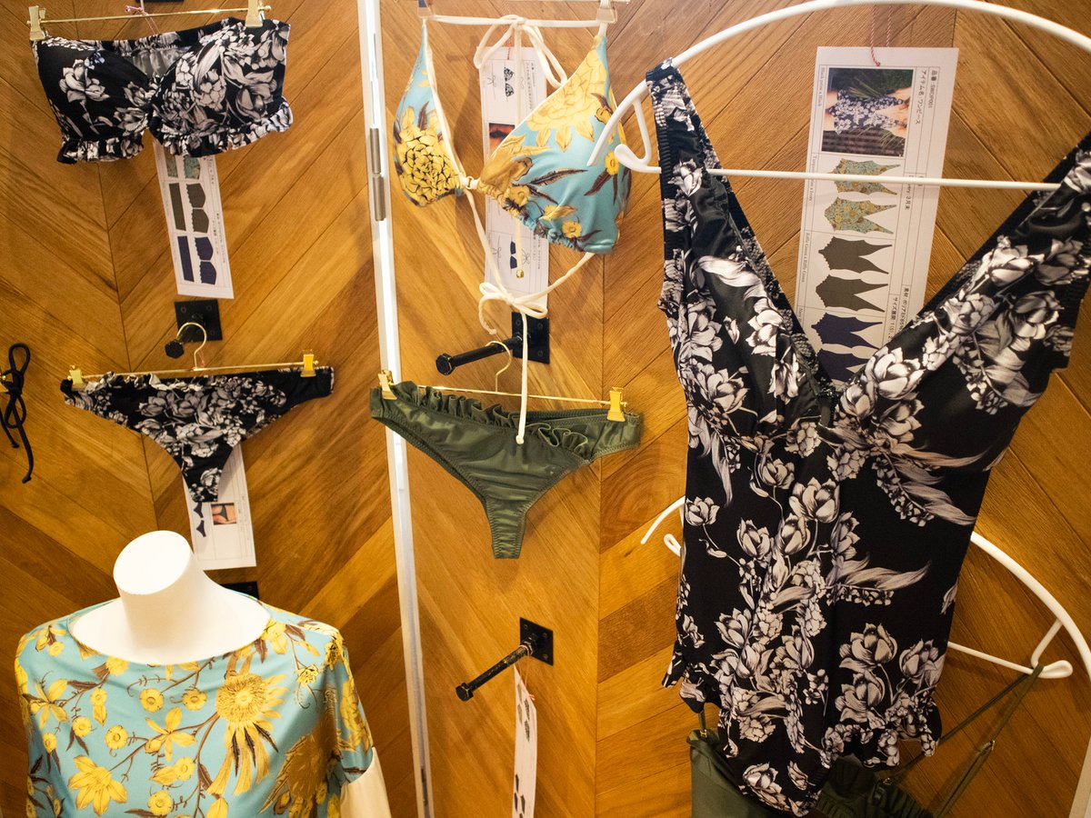 ランジェリーブランド「バサラ」から初のスイムウェア登場、ワンピース  