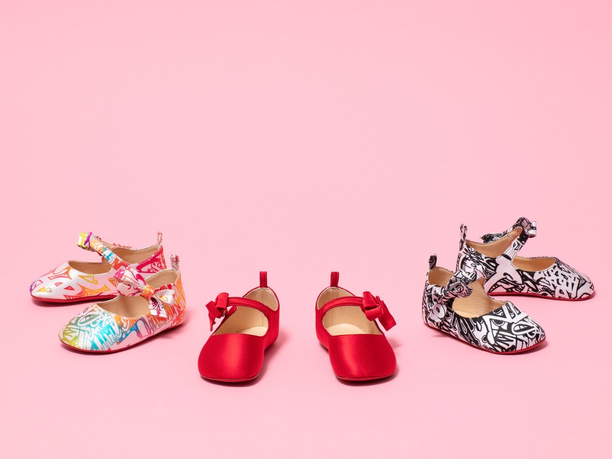 クリスチャン ルブタンが世界600足限定のベビーシューズを発売