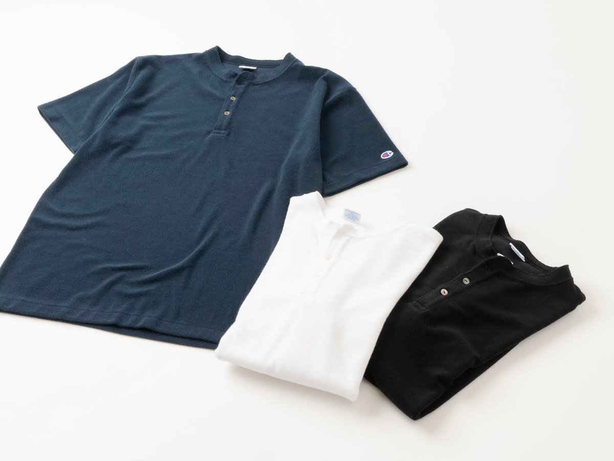 RHC ロンハーマン、パイル生地を使用した「チャンピオン」別注Tシャツ 