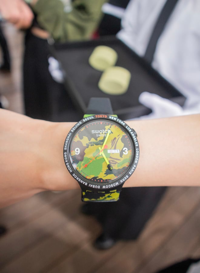 純正未使用品 a bathing ape swatchコラボ | artfive.co.jp