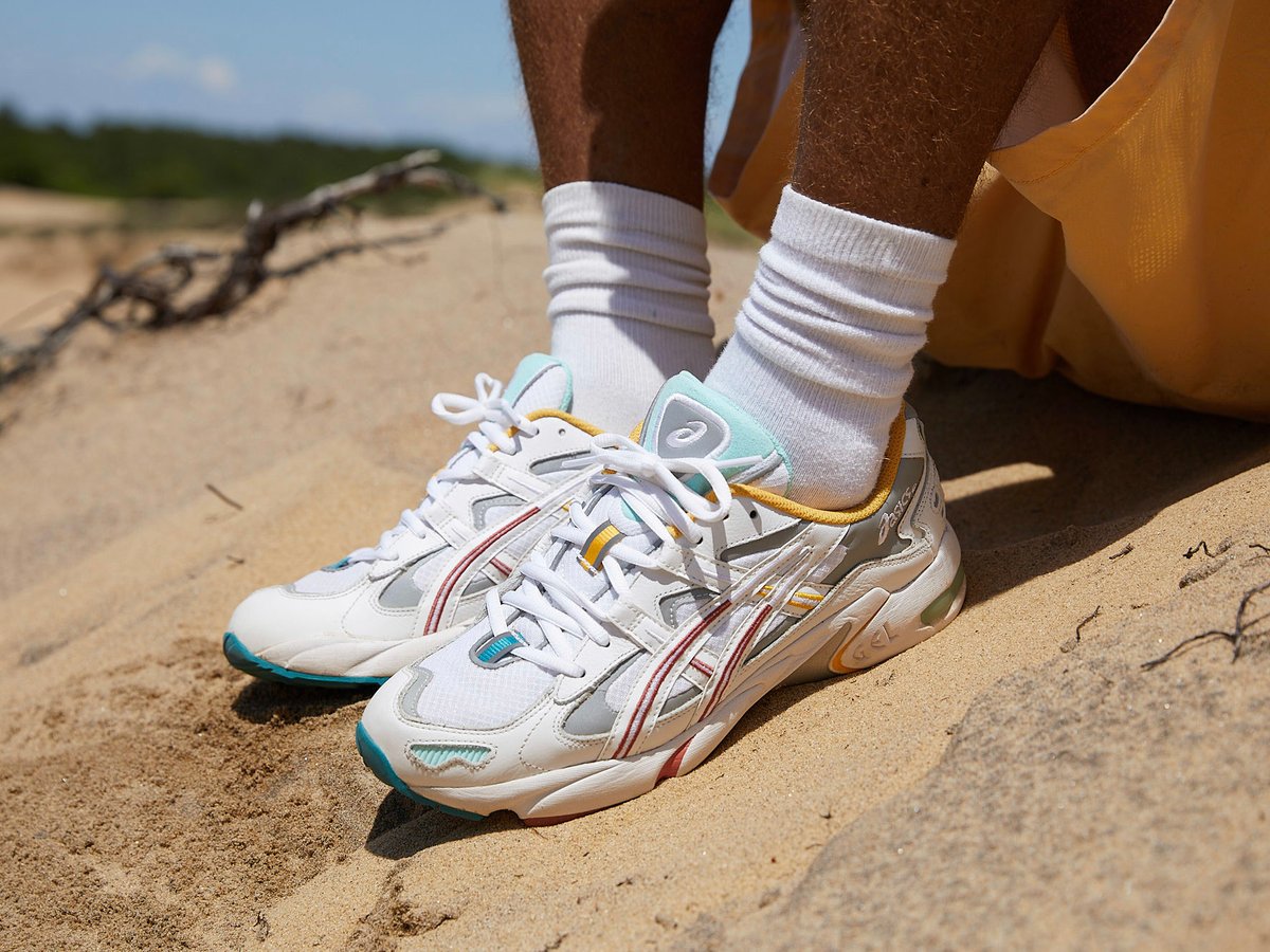 販促サービス kith x asics gel-kayano 14 コラボモデル - 靴