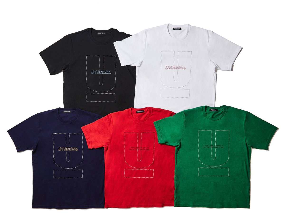 アンダーカバー」が公式オンラインストア開設、オープン記念Tシャツを発売