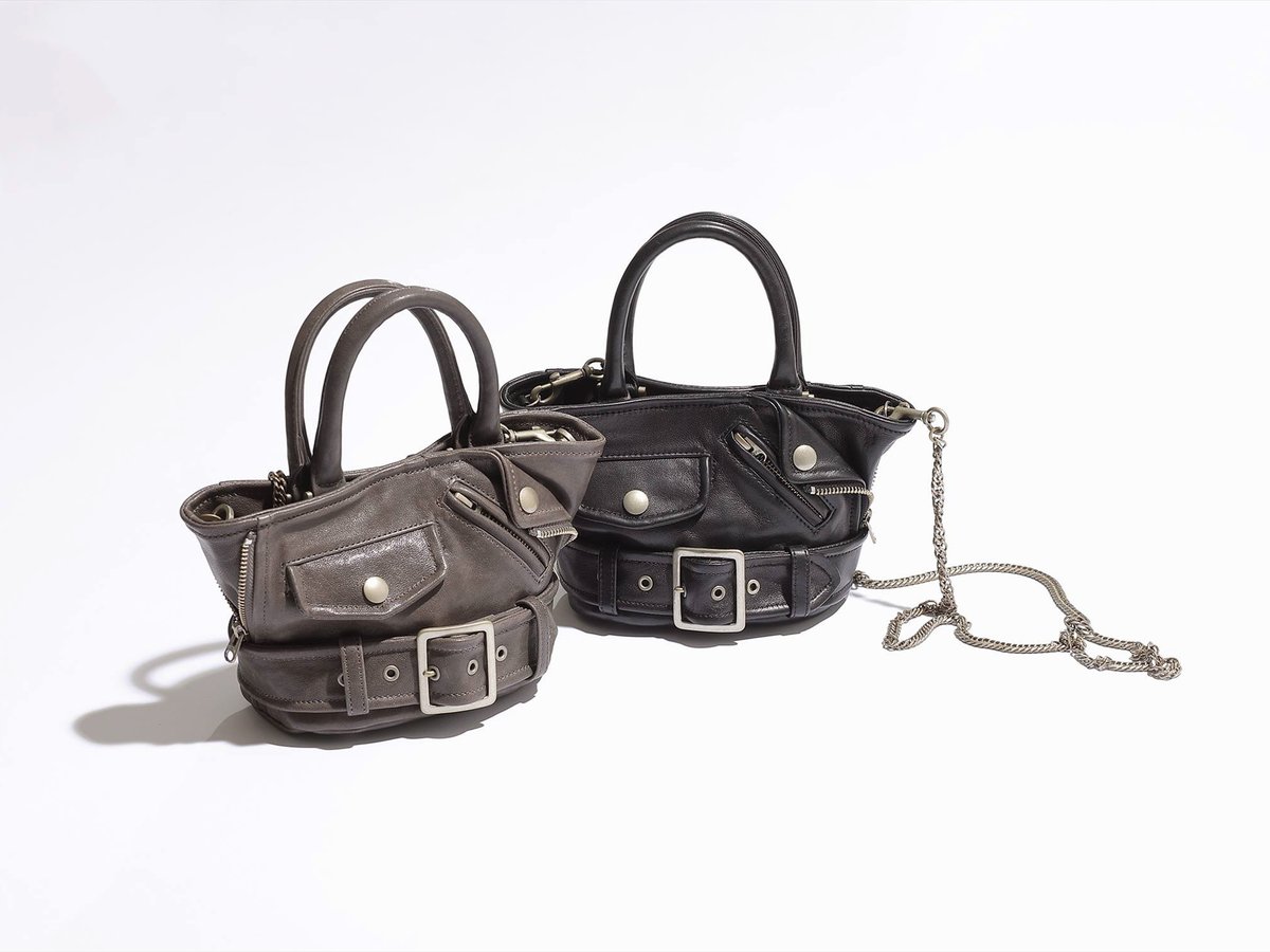 ビューティフルピープル」ライダースバッグがミニサイズに、チェーン