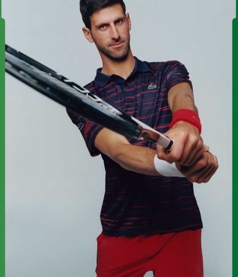 ラコステ」ノバク・ジョコビッチ選手が楽天オープン2019で着用する