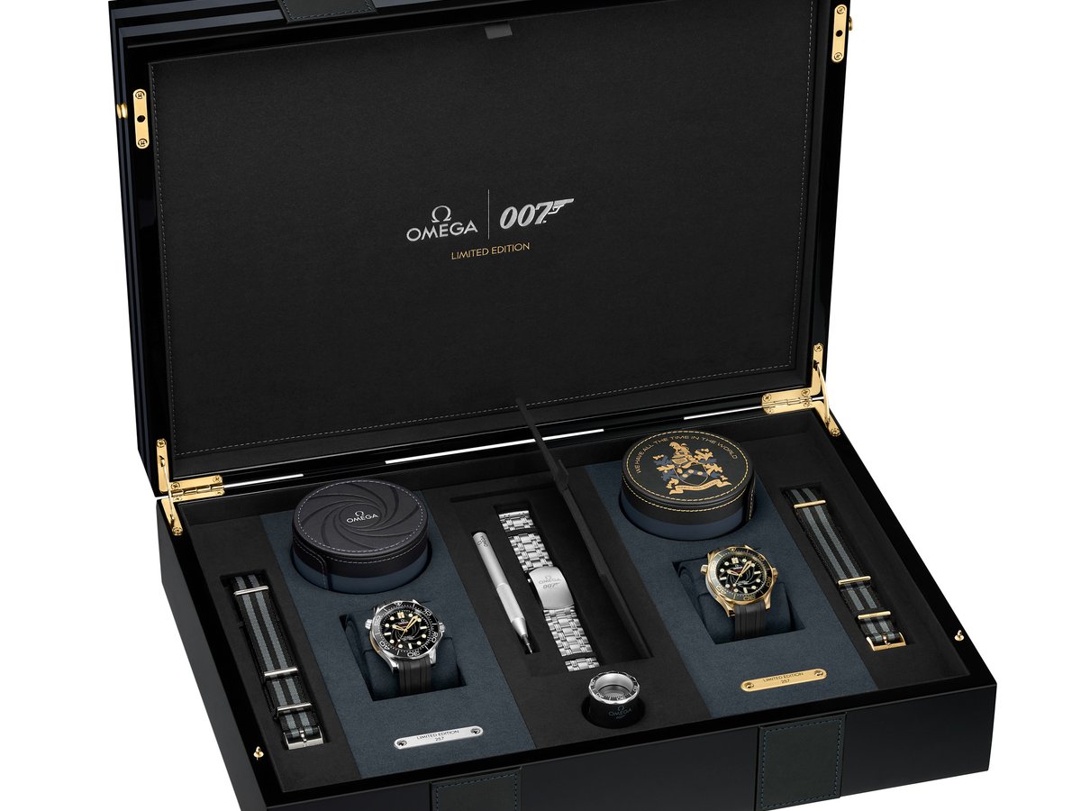 オメガがジェームス・ボンド愛用の時計2本セットを限定発売、グローブ