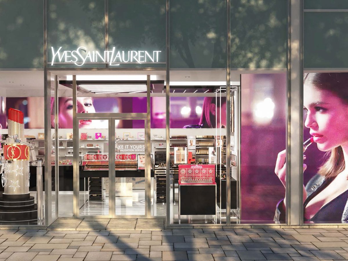 イヴ・サンローラン・ボーテ」日本初の旗艦店が表参道ヒルズにオープン