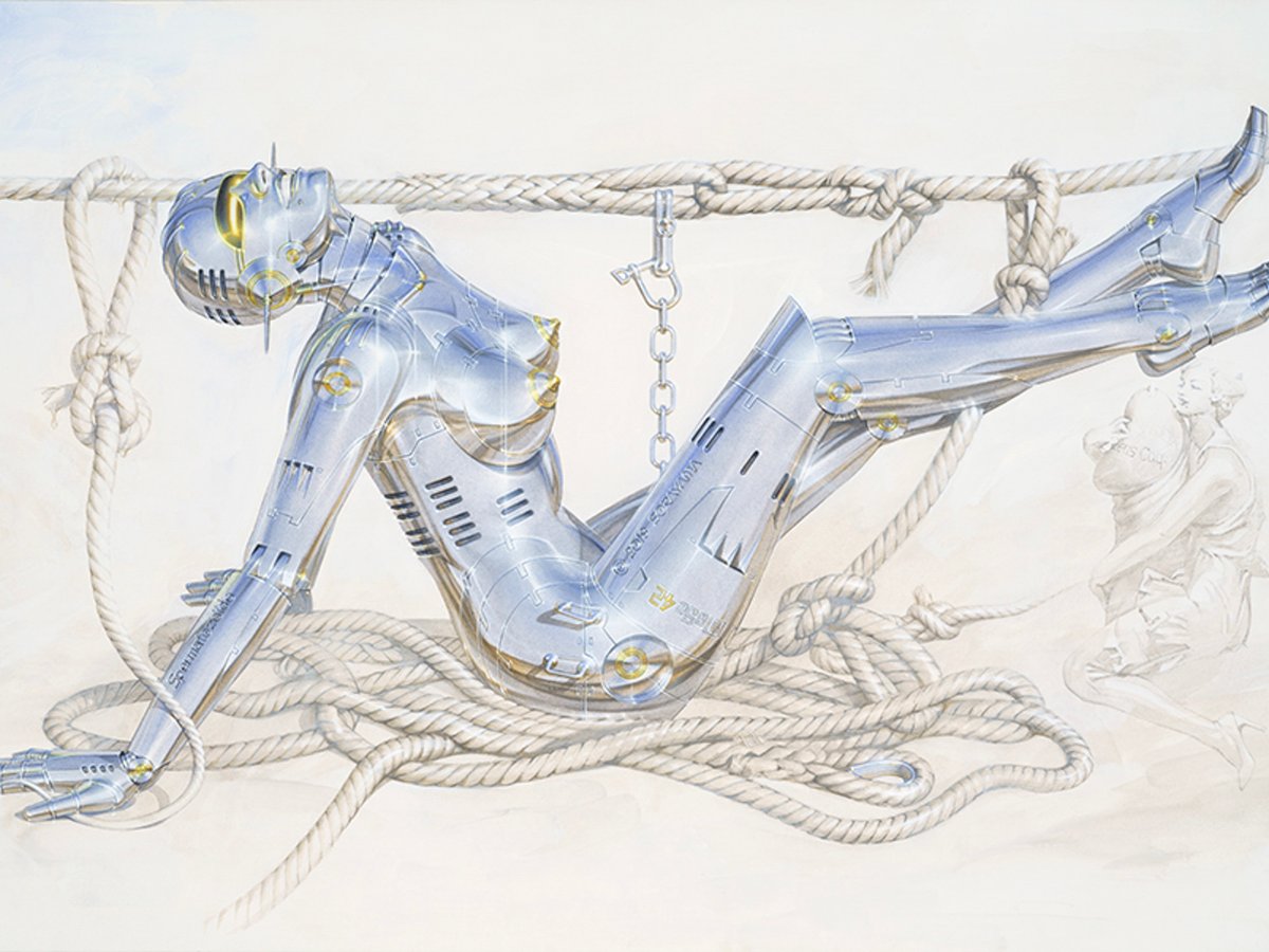 空山基による2つの新作個展「Sex Matter」と「Trex」が渋谷で同時開催