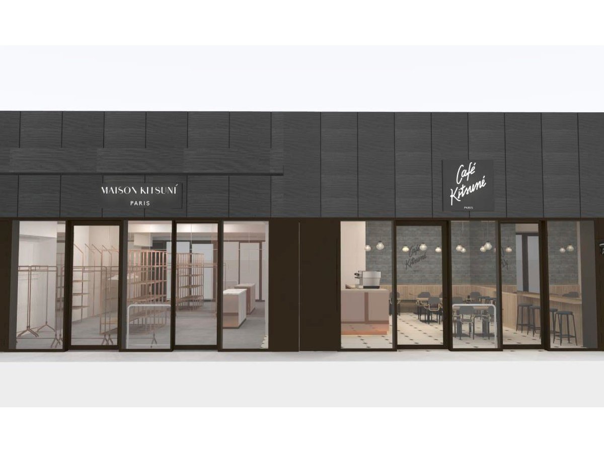 「メゾン キツネ」日本初のカフェ併設店舗が新風館にオープン ...