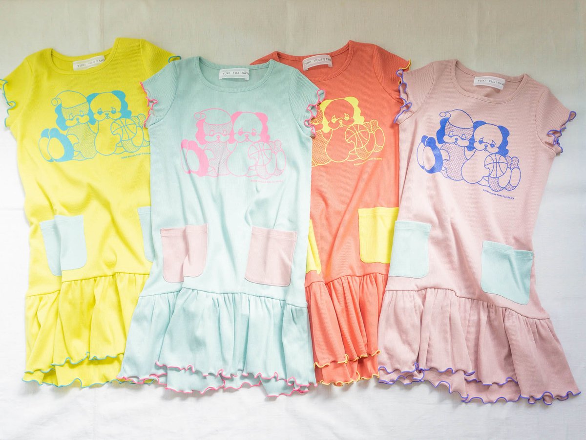 ユキ フジサワ」が伊勢丹新宿店でキッズ服を発売、anccoによる犬の