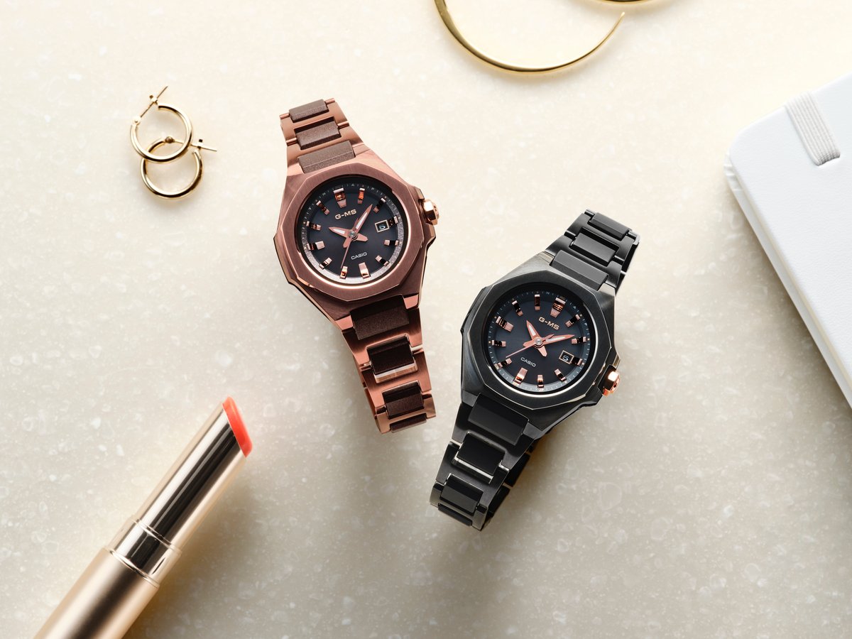カシオ「BABY-G」の上位ライン「G-MS」から大人の女性に寄り添う新作が登場