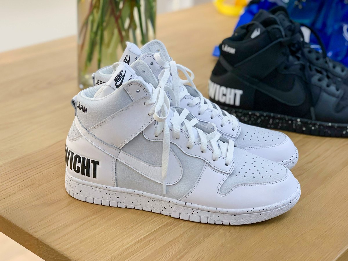 NIKE DUNK HI 8 UNDERCOVER ナイキ　アンダーカバー アンダーカバーによる「ナイキ」のダンク発表、ヒールにドイツ語デザイン