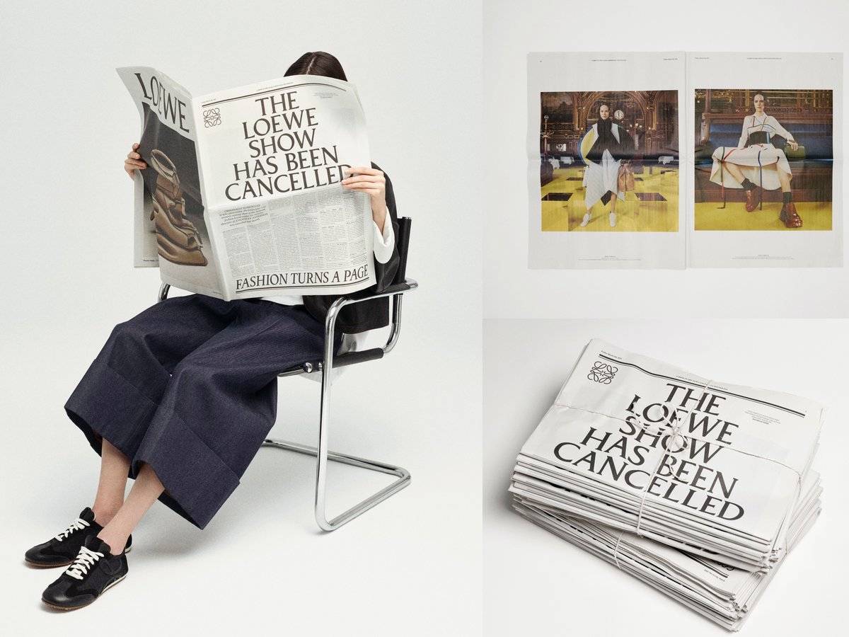 ファッションはニュースである」ロエベがファッションショー中止＆新作