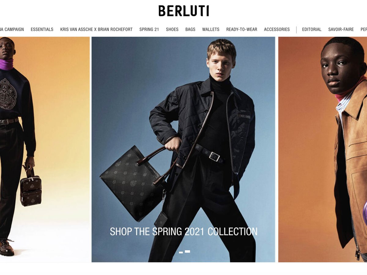 berluti 20ssモッズコート　ベルルッティ　クリスヴァンアッシュ