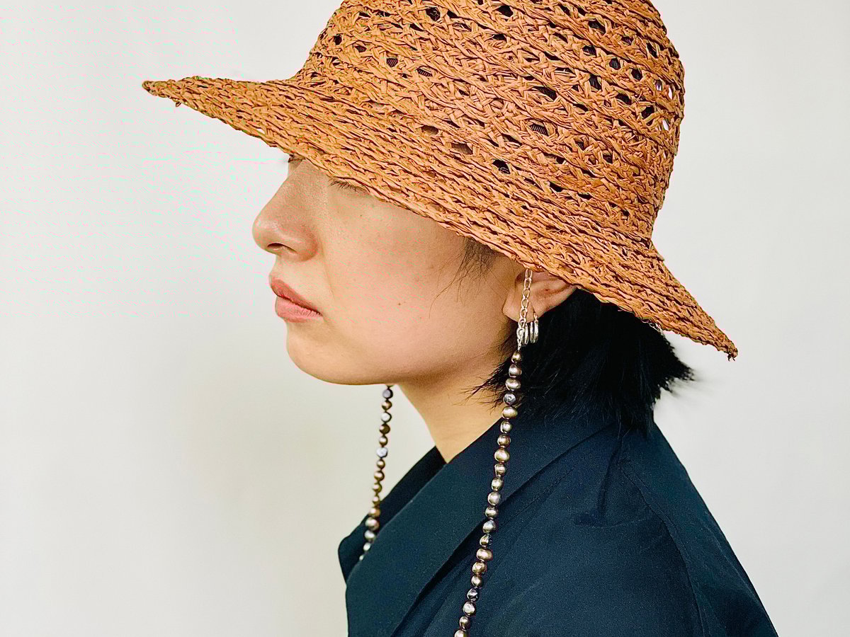 KIJIMA TAKAYUKI×百々千晴ラフィアハット