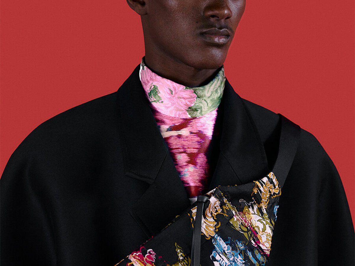 ダンヒル 21AW アブストラクトフローラルカプセルコレクション ウール