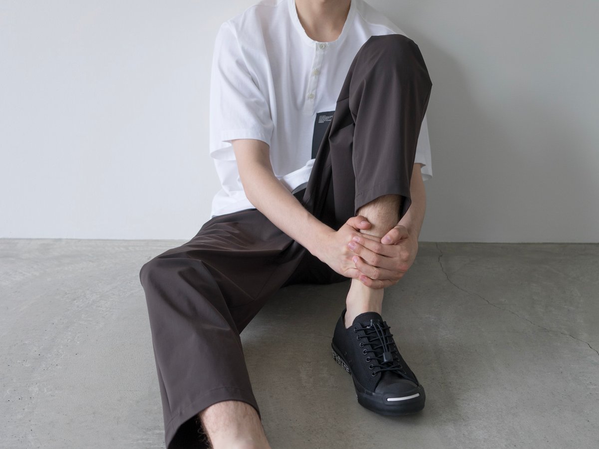 converse×ZUCCA スニーカー ジャックパーセル コラボ ズッカ×コンバース「ジャックパーセル」コーデュラ製アッパー