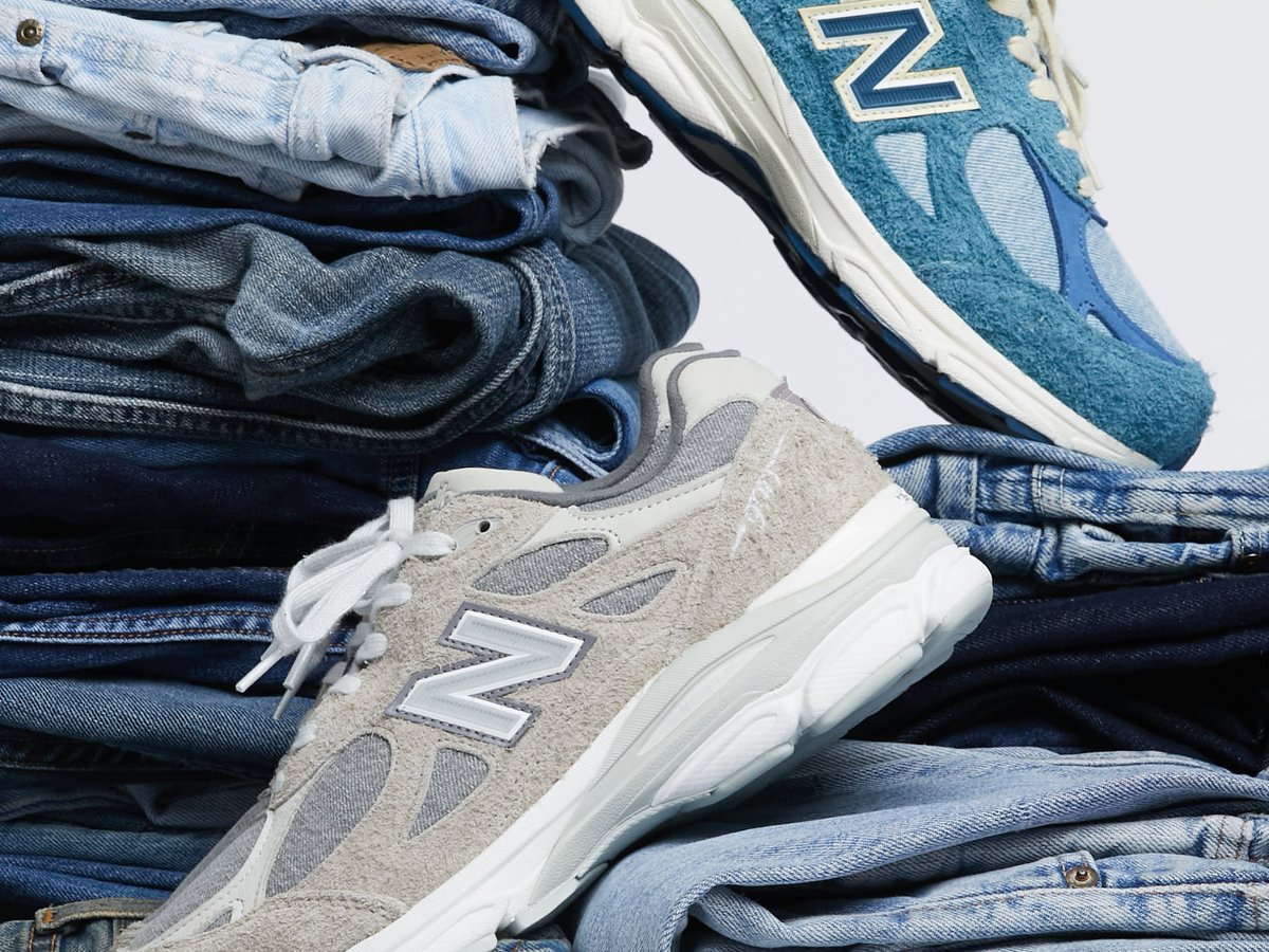リーバイス×ニューバランス再び、デニムを用いた990v3発売