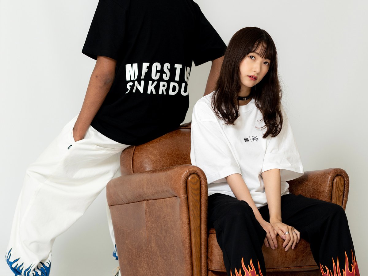 スニーカーダンク×MFC STORE、ブランドのロゴ入りTシャツなど5型