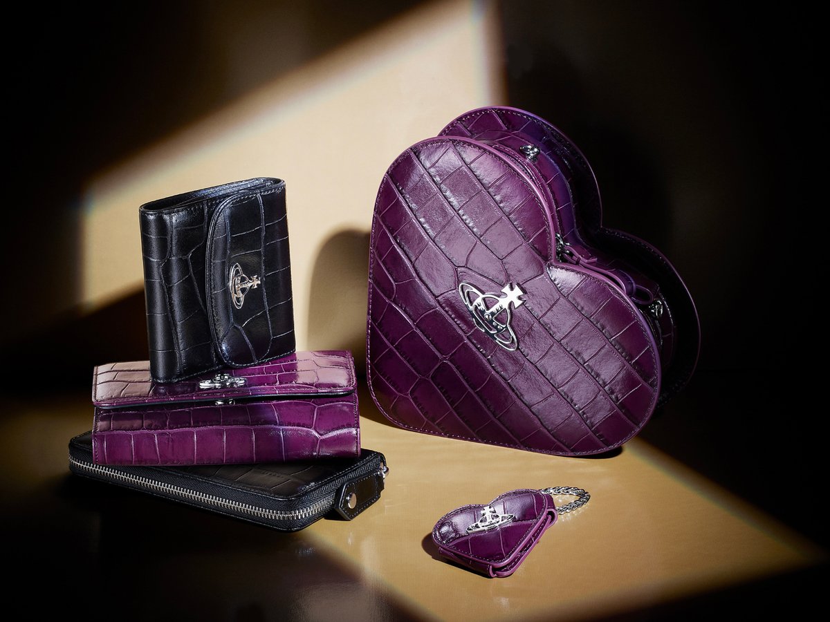 Vivienne Westwood ハートバッグ バイオレット 新品同様 Vivienne Westwood ハートバッグ バイオレット 新品同様