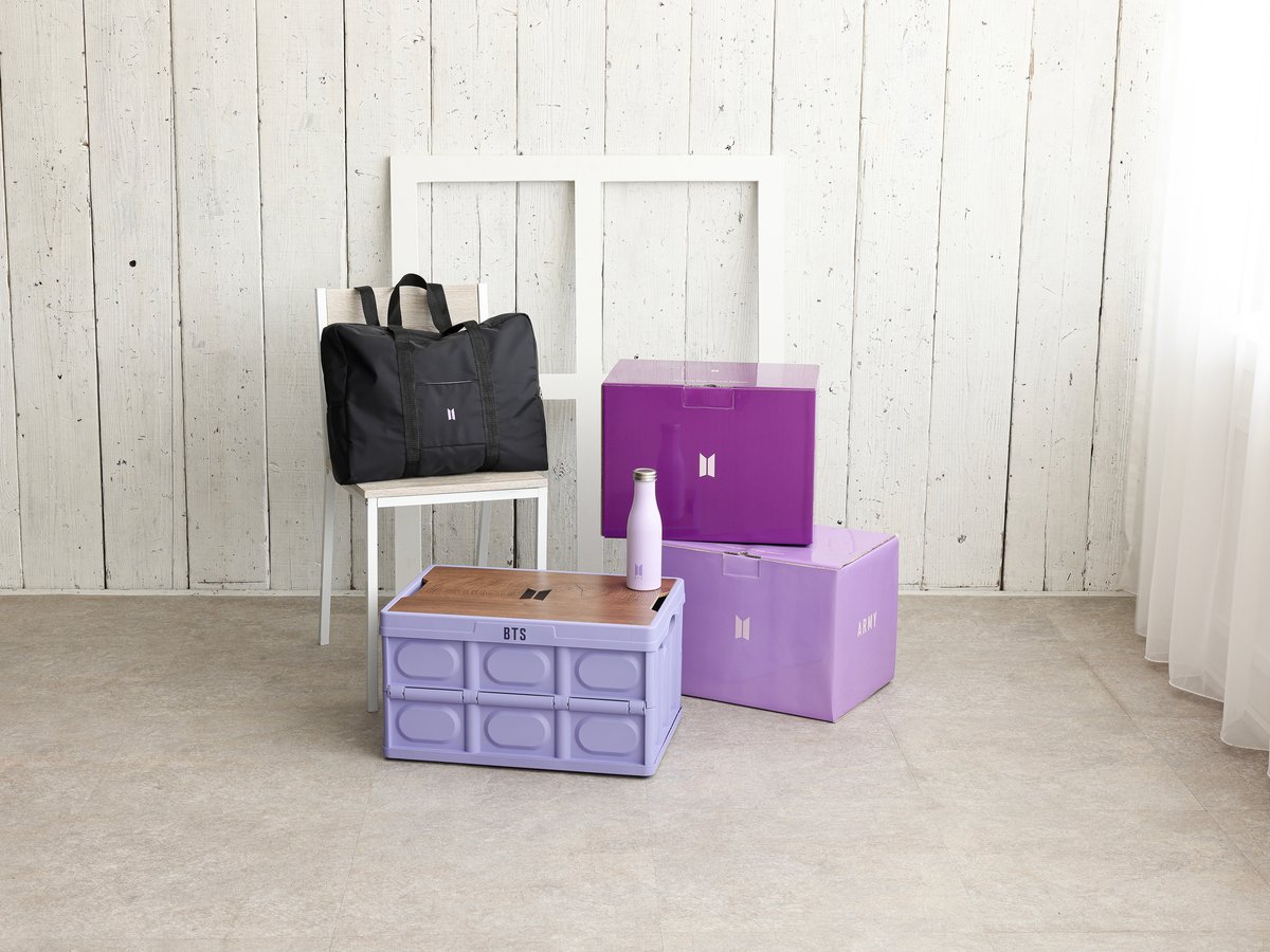 BTSのギフトボックスが登場、Purpleをテーマに全4種を発売