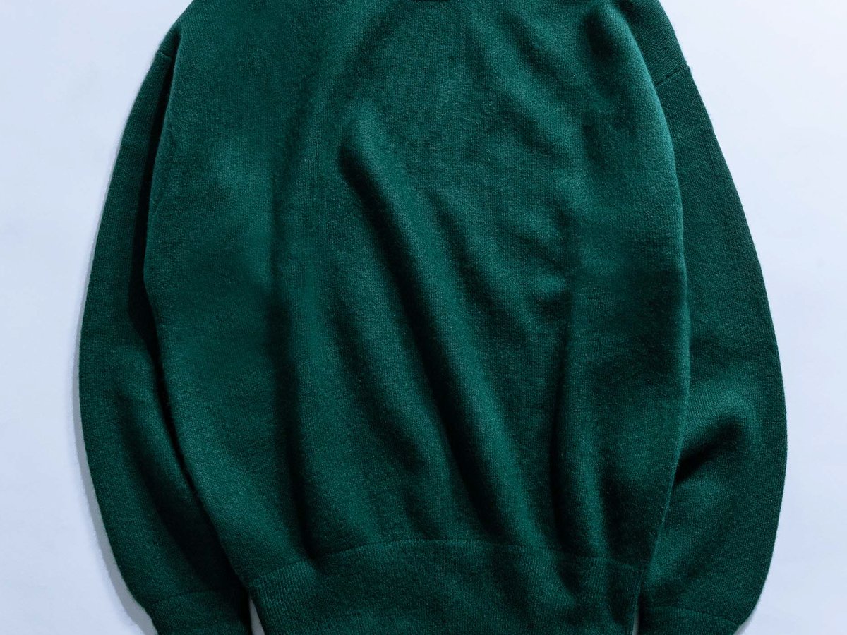 別注品　BODHI ビンテージスウェット風　裏毛カシミヤ　ニット 超重量級カシミヤニット BODHI – CASANOVA&CO