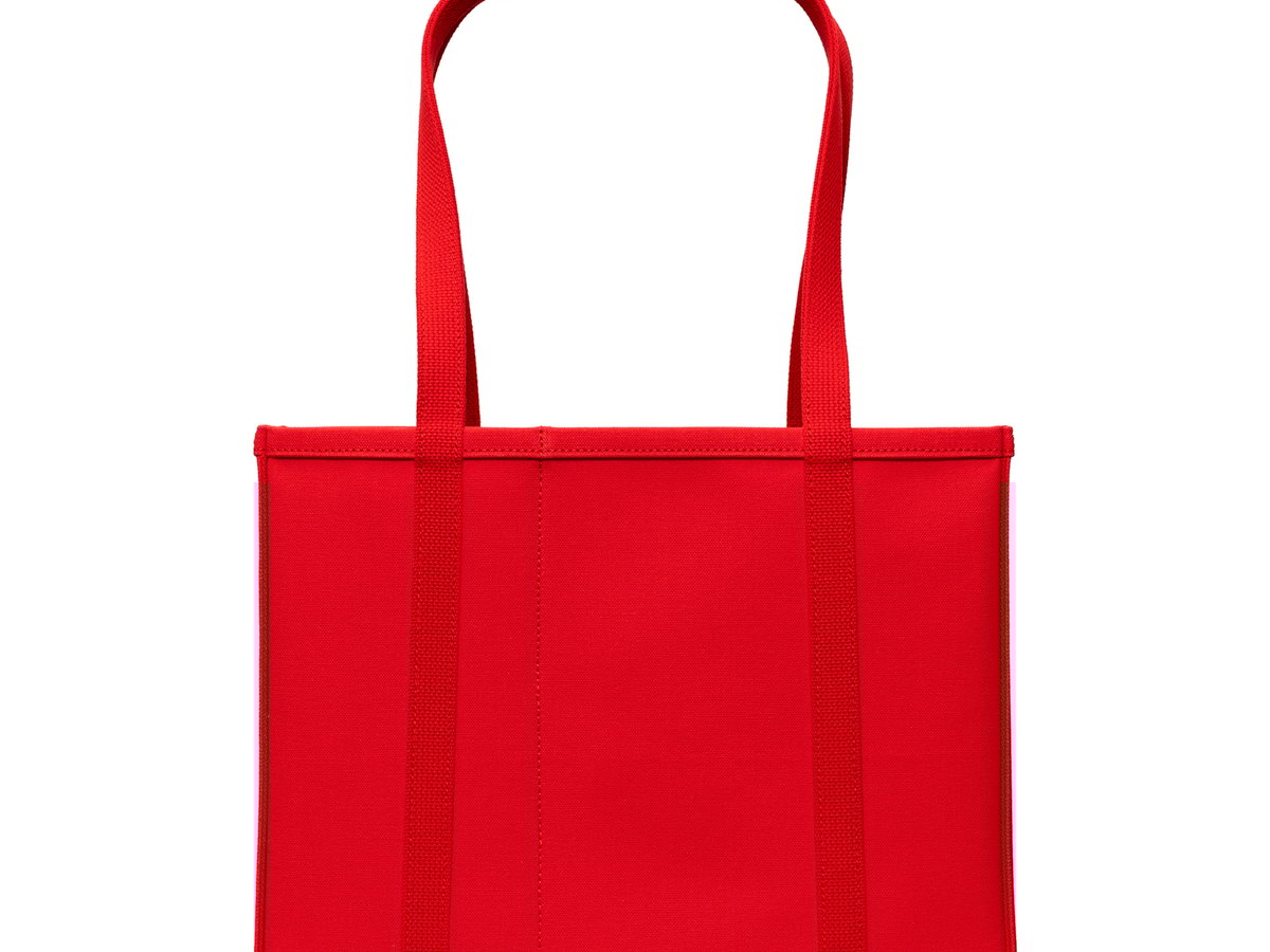 Red Hot Chili Peppers トートバッグ　大阪購入購入品 キャンバスホットート／トマトレッド | LETTERPRESS a lot