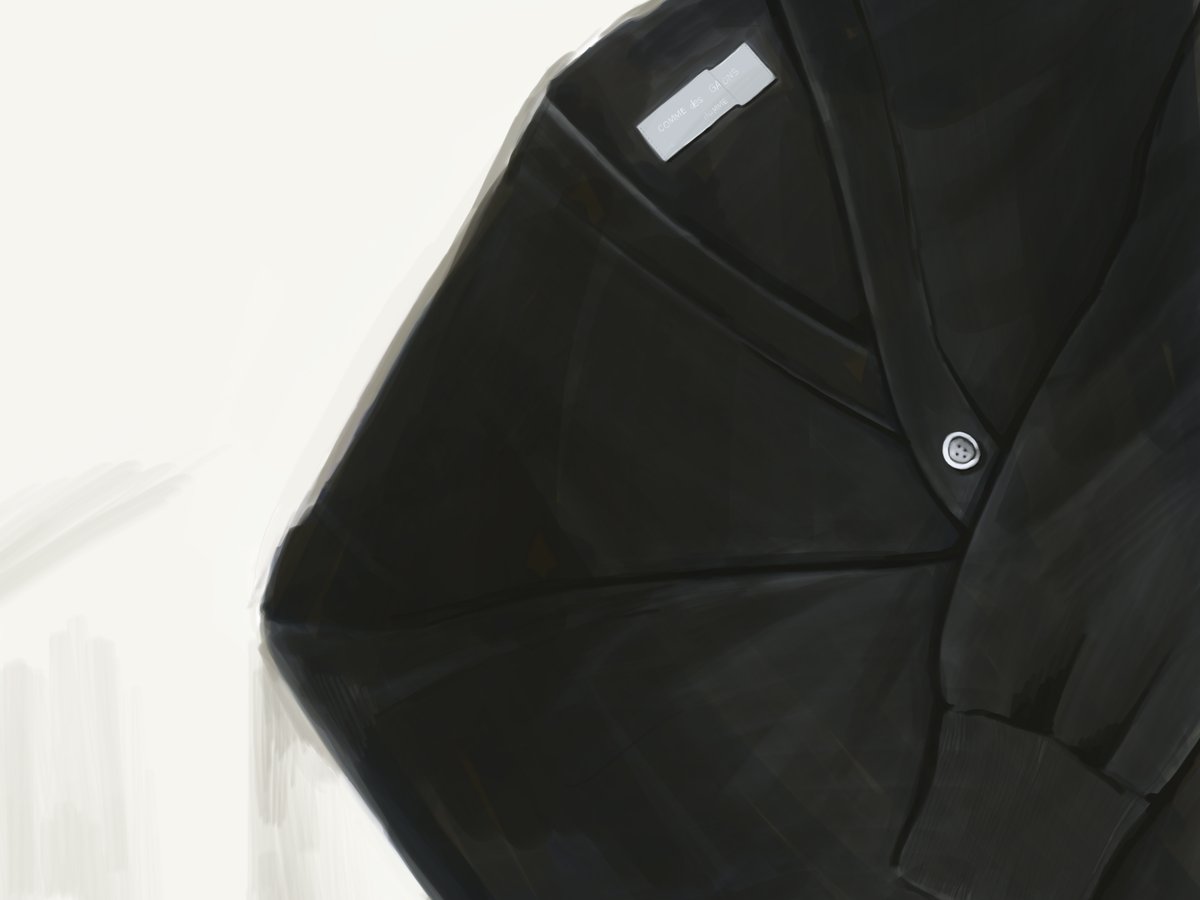 【希少品/入試困難】コムデギャルソンオム　田中オム　カーディガン　ブラック sushi_b_garcons_20211228_001.jpg