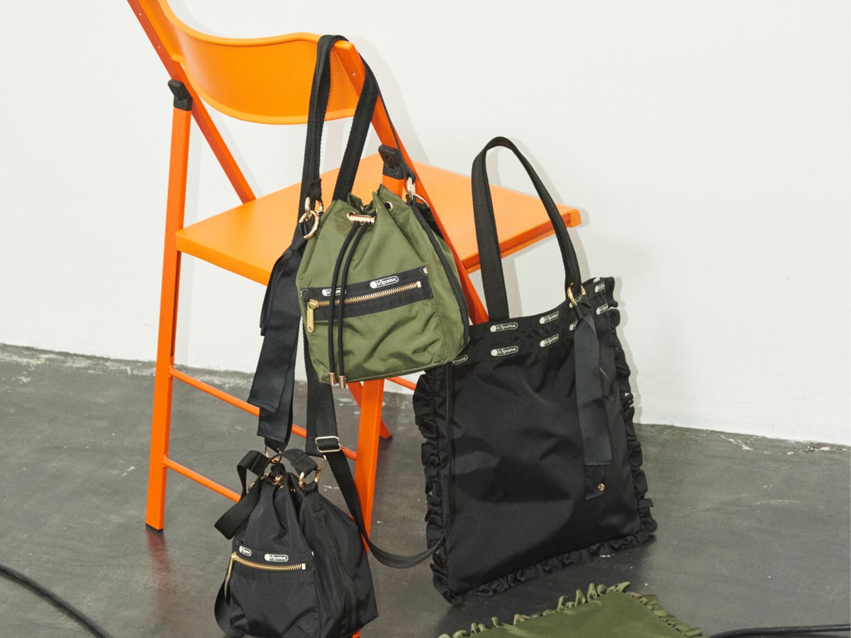 い*ら様 LeSportsac × LANVIN コラボ　トートバッグ リボン lb-lesportsac-20220218-2.jpg