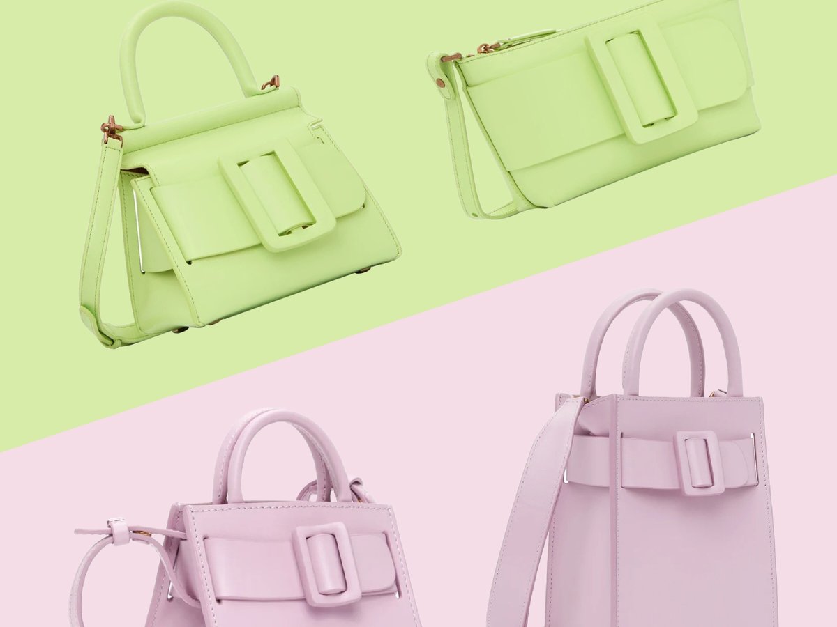 BOYY karl 24 レザーハンドバッグ ショルダーストラップ付き