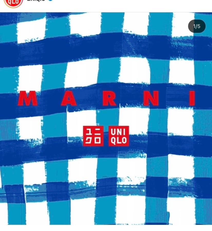 MARNI×ユニクロ　ユニクロマルニコラボ ユニクロとマルニのコラボ第2弾「UNIQLO and MARNI」が解禁