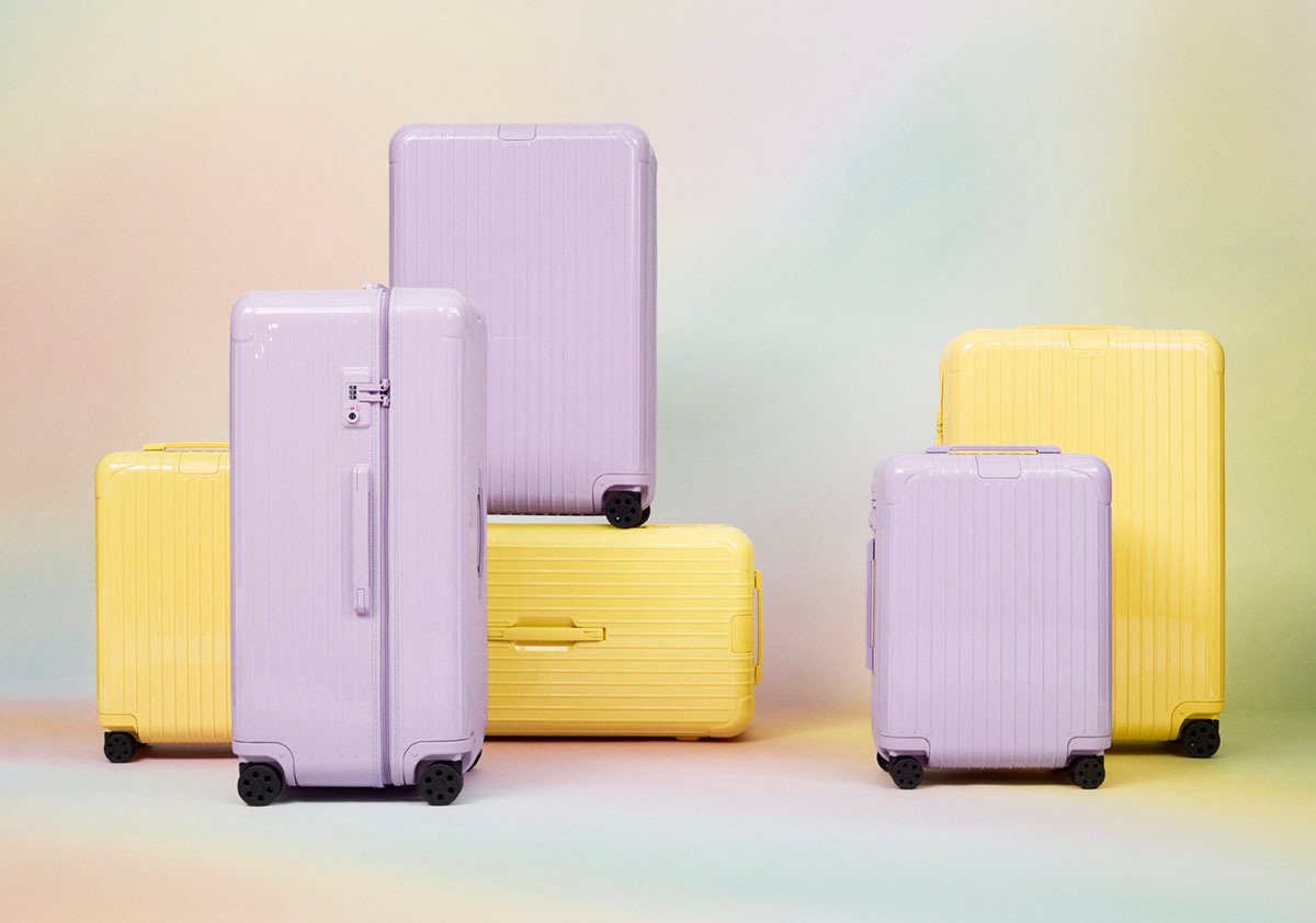 リモワ」ラベンダーとシトロンのスーツケースを発売、iPhoneケースや
