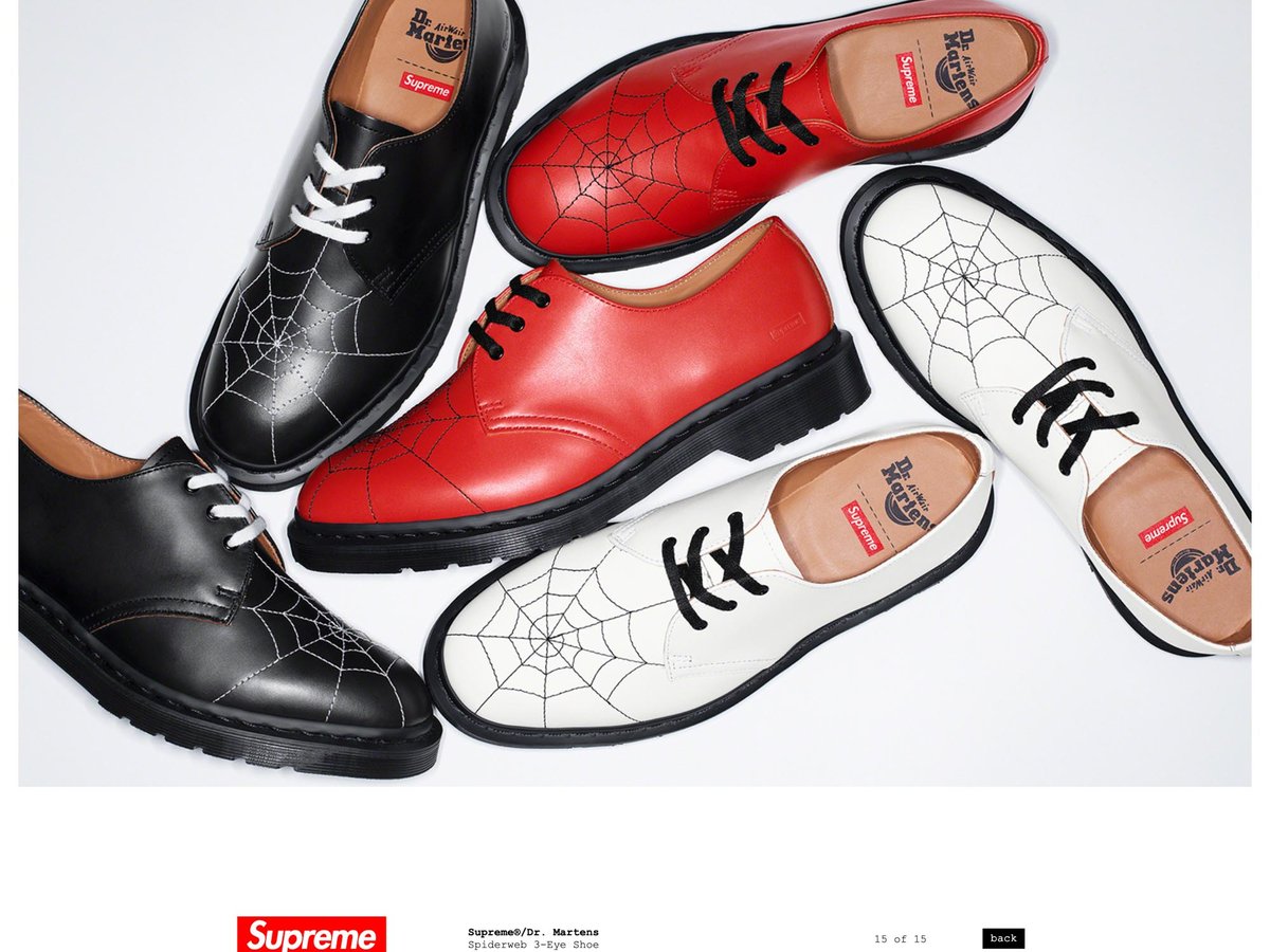 ブーツSUPREME 「ドクターマーチン(Dr.Martens)と Supreme(シュプリーム)が ... ブーツ