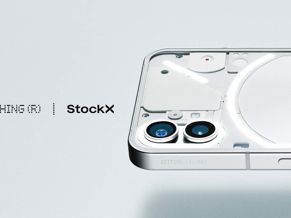 テクノロジーブランド「Nothing」初のスマートフォンが公開、StockXで