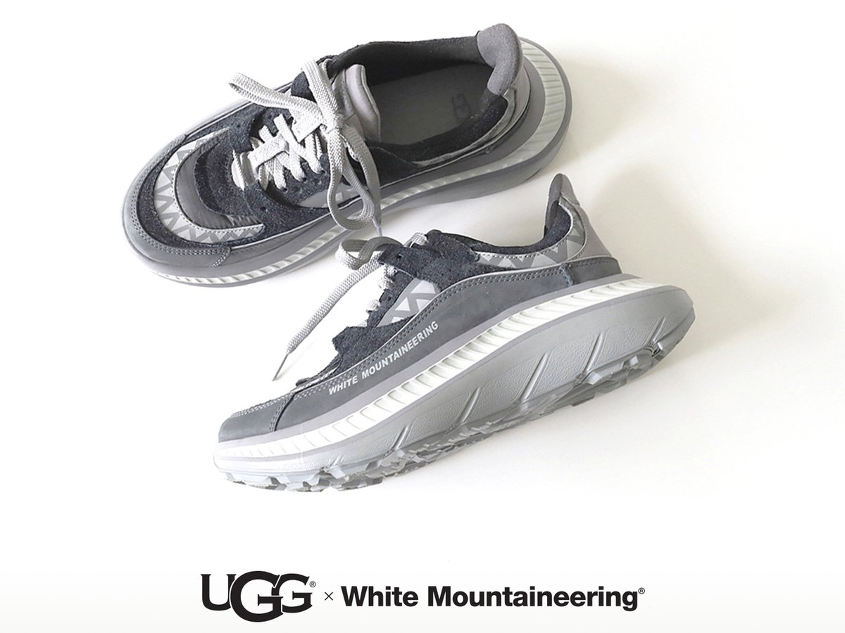 UGG×ホワイトマウンテニアリング新作、スニーカーとブーツの2型 