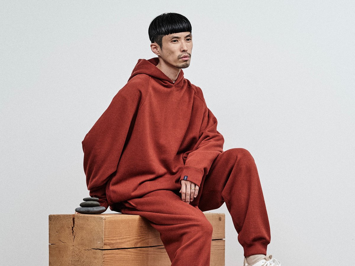 GQ1795◇BONEVILLE : archive ボーダースウェットラガー