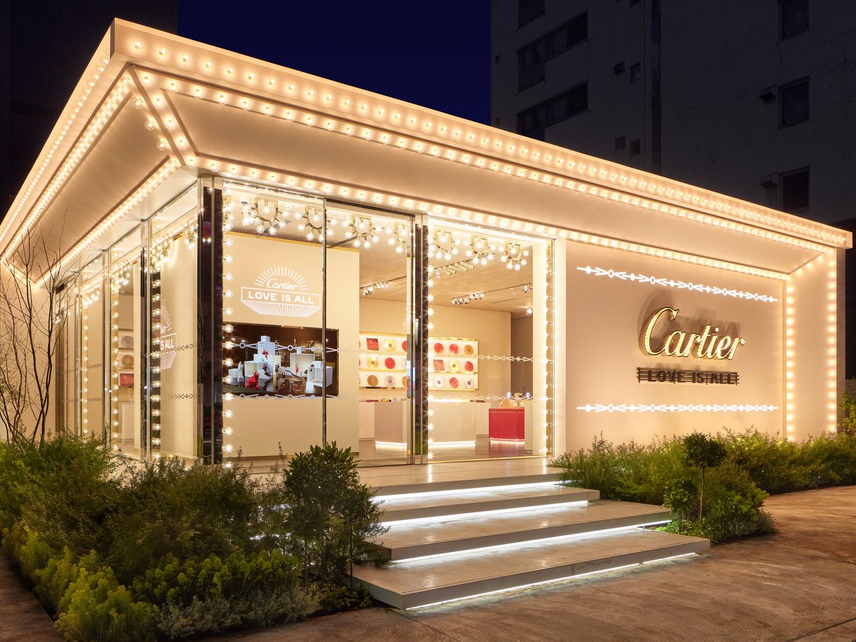 カルティエ座」ポップアップが表参道・六本木・大阪で開催 テーマは愛