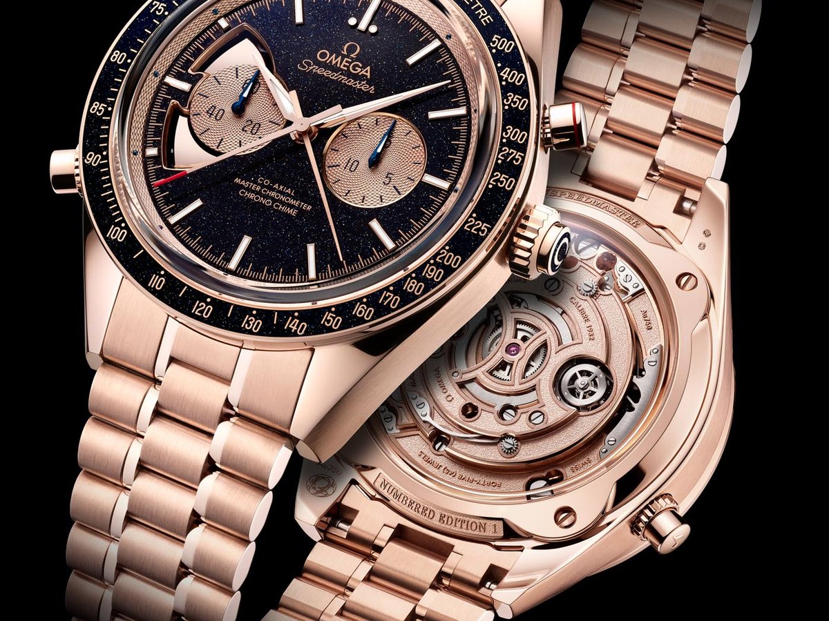 オメガが6年にわたり開発、クロノグラフとミニッツリピーターの機能を