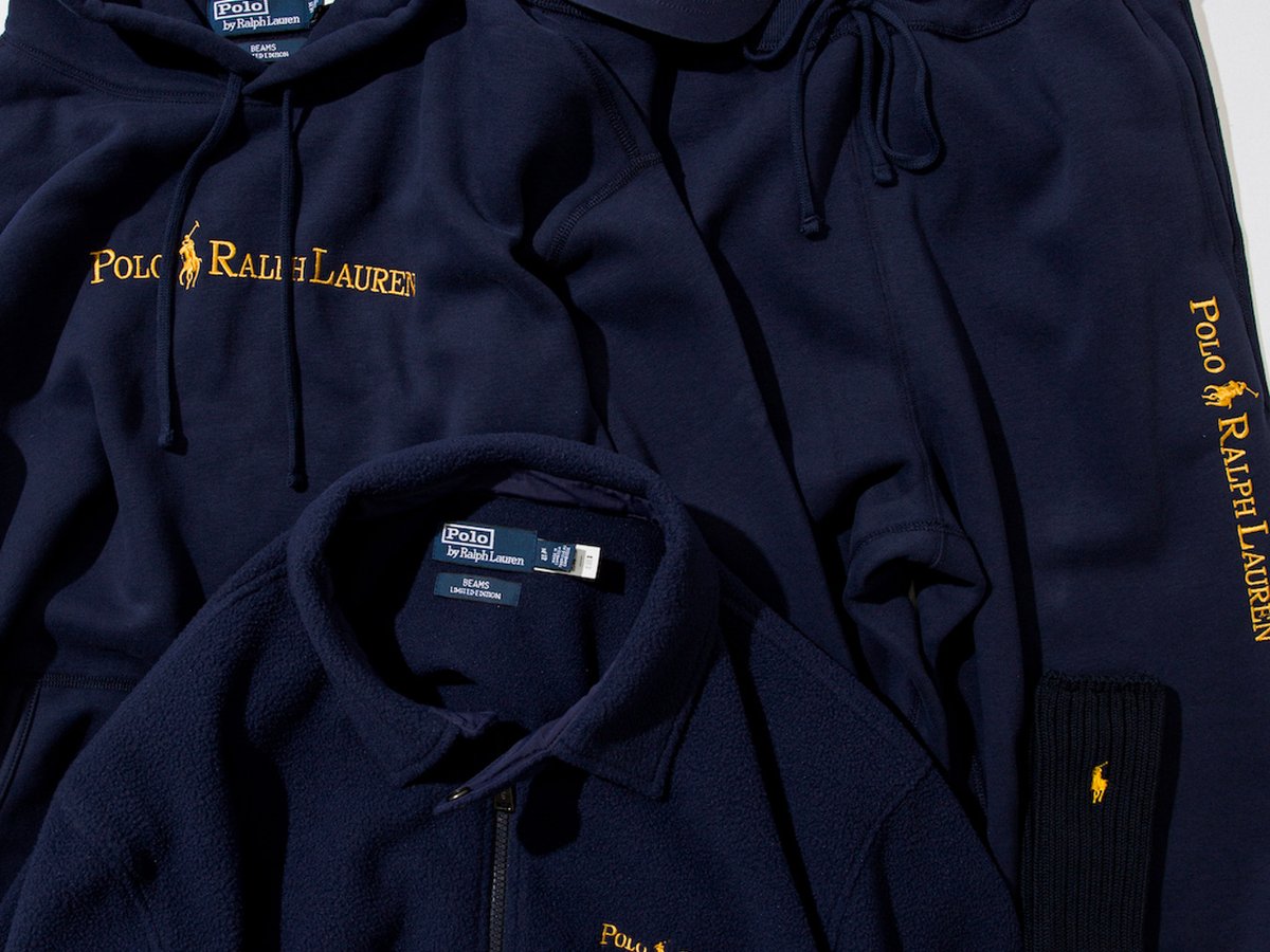 POLO RALPH LAUREN BEAMS FLEECE JACKET - ブルゾン