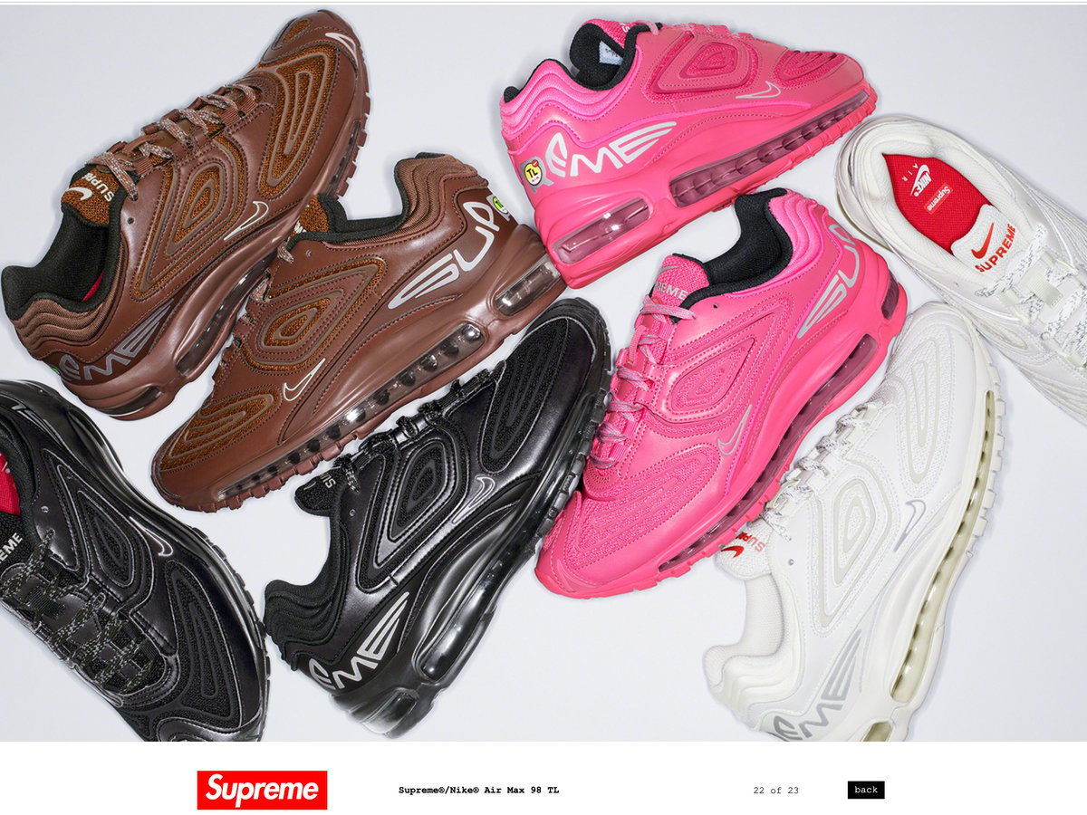 SUPREME 「ナイキ(Nike)と Supreme(シュプリーム)がコラボレーション