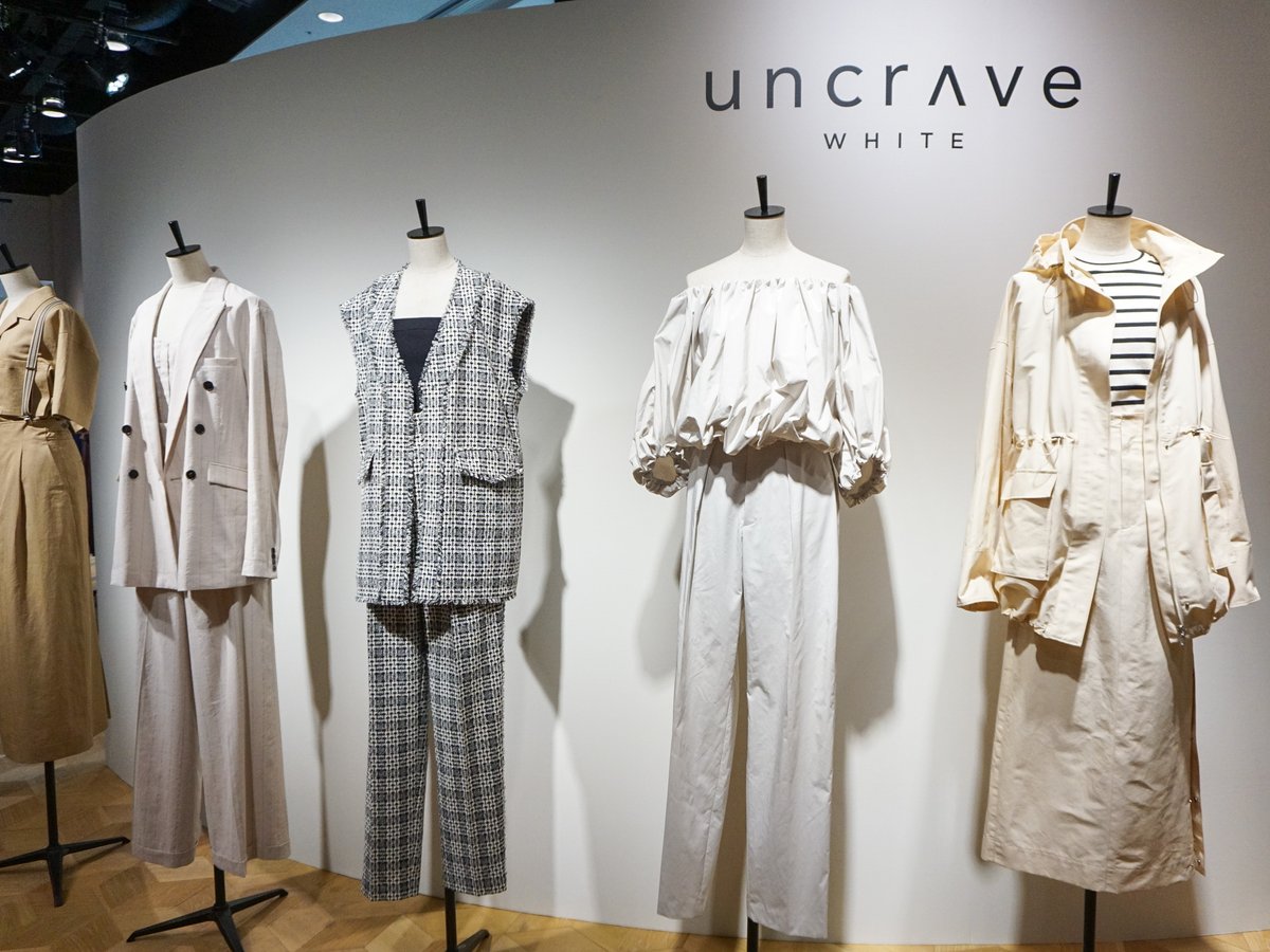 オンワード樫山のECブランド「アンクレイヴ」売上2桁増で推移