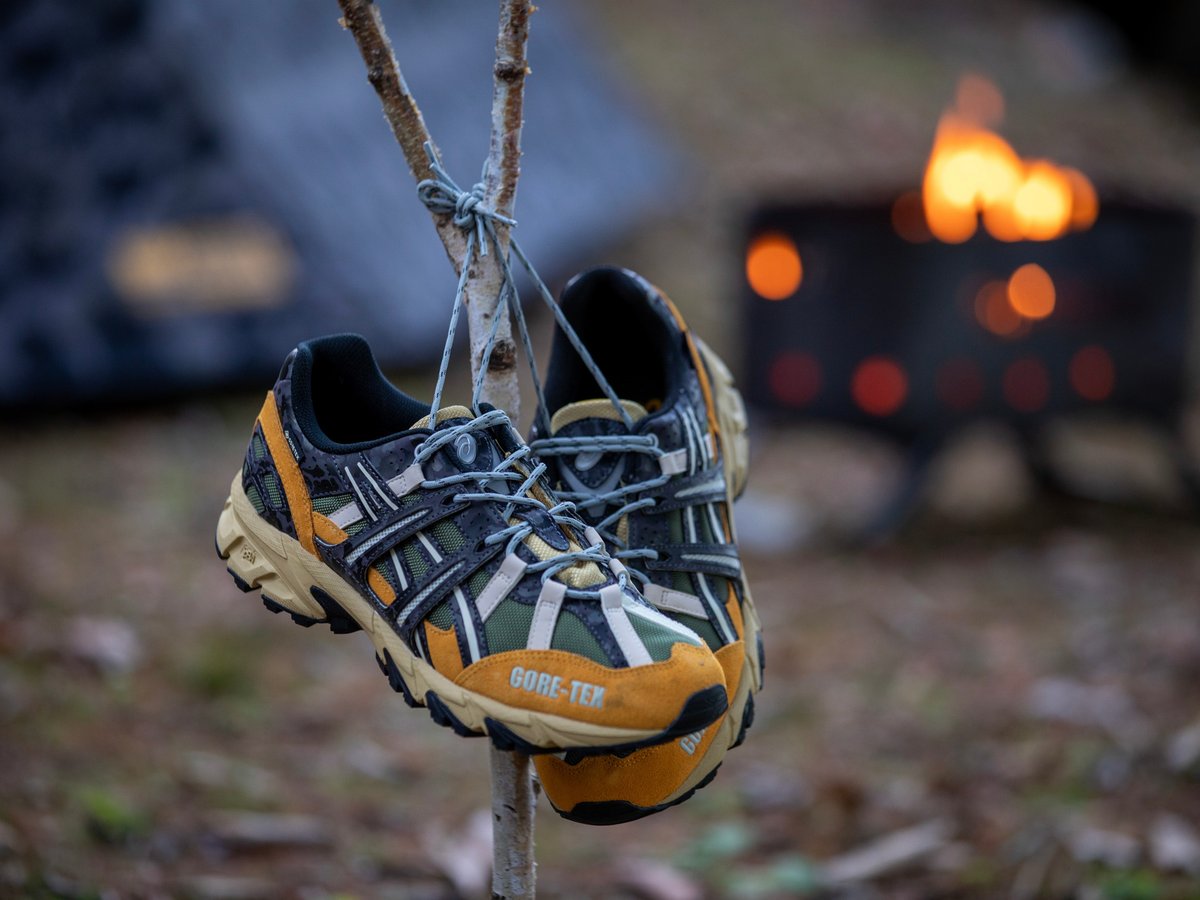 GRIP SWANY × atmos FIREPROOF GS TENT GS BLACK CAMO（グリップ