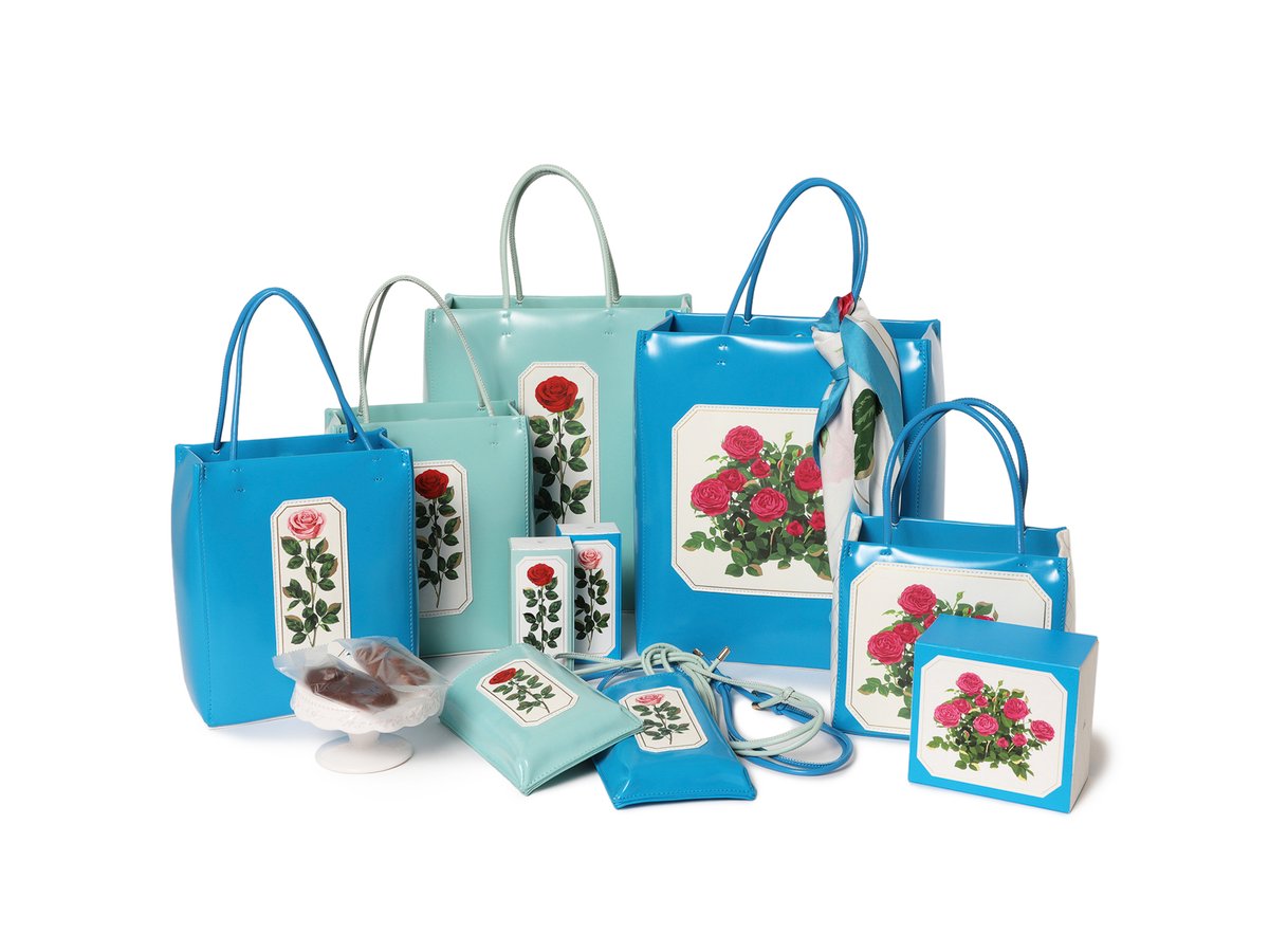 RURU MARY'S×BEAMS トートバッグ グリーン【美品】 RURU MARY'S