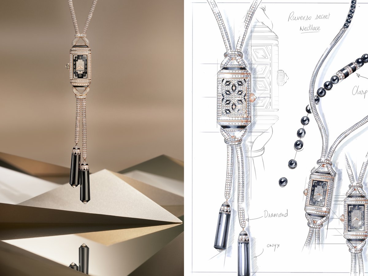 シャガール、ヴァンスをめぐる想い、希少レゾネの一頁、 新品額装付 ジャガー・ルクルト(JAEGER-LECOULTRE) 2025新作 レベルソのアールデコ