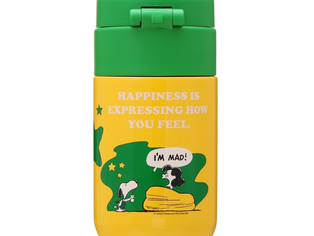 スターバックスがピーナッツとのコラボ新作を発売、ボトルやマグを展開